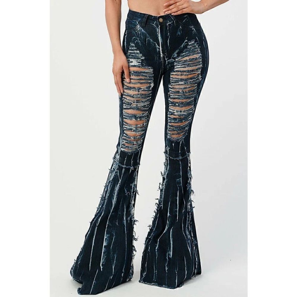 Lightning Strikes Destroyed Concert Jeans